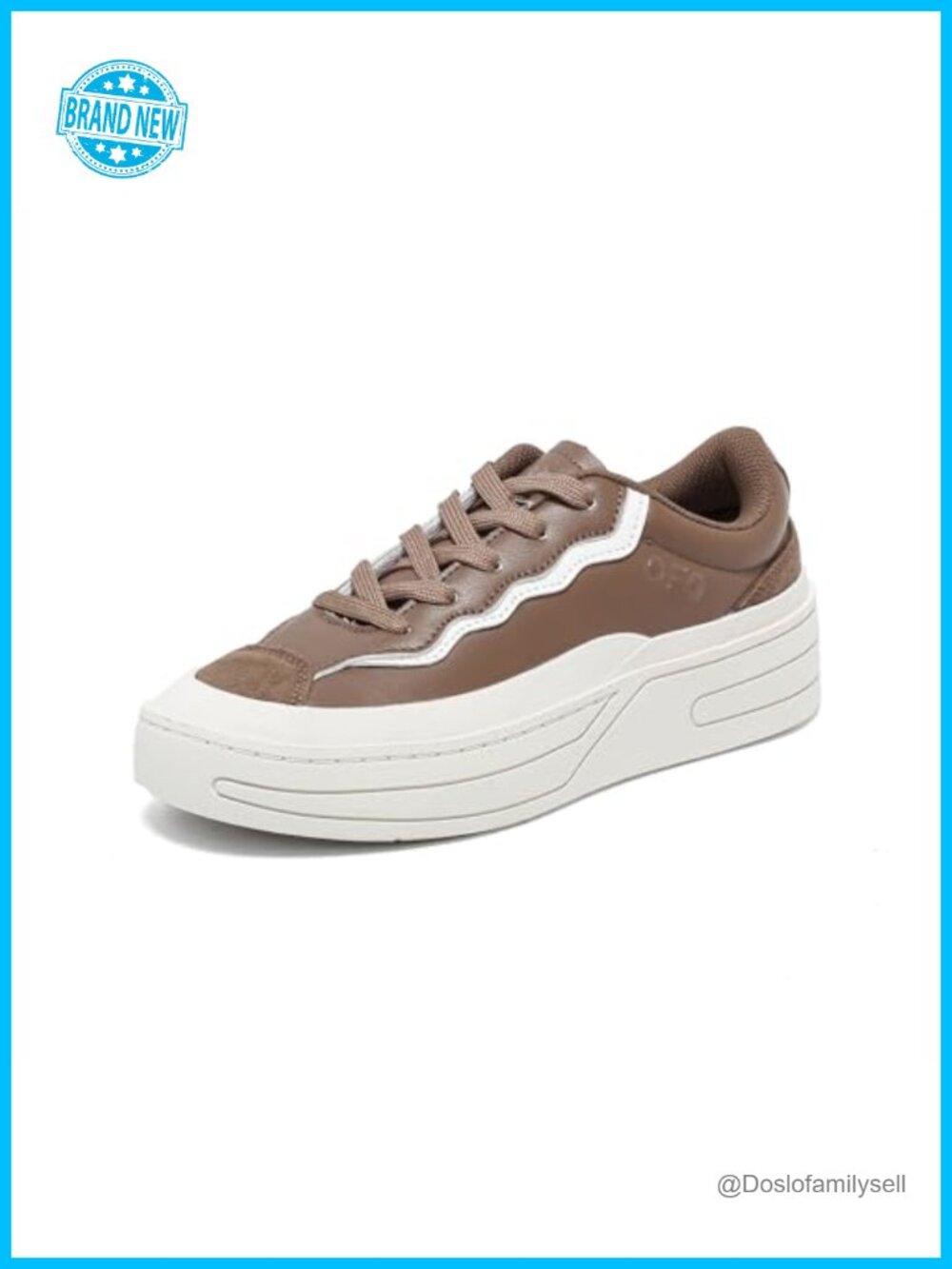 Genuine Leather Platform Sneakers Suede Casual Walking Tennis Shoes